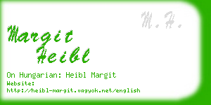 margit heibl business card